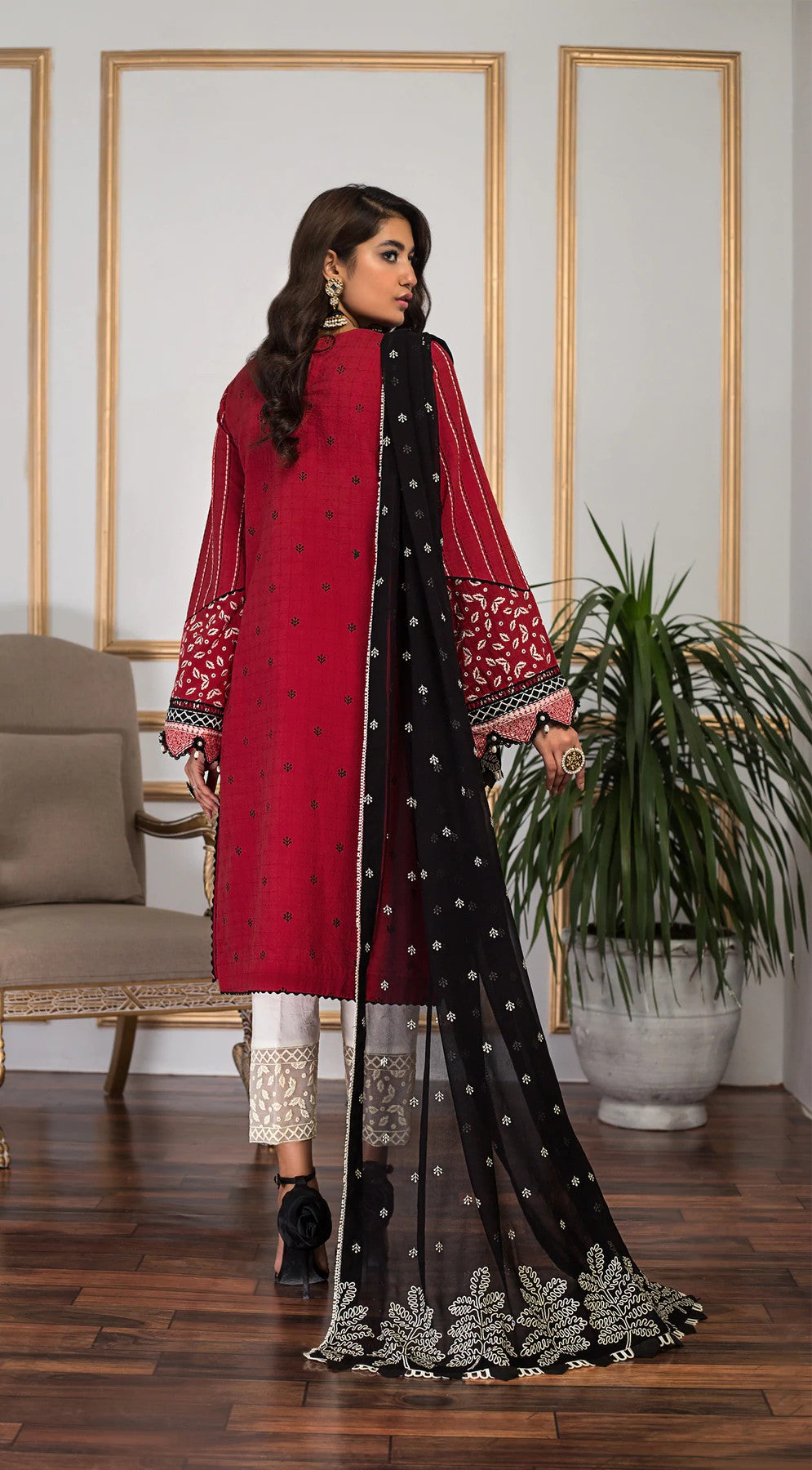 Picture of Anaya - AJC 22 04 Aiza Ethnicity Embroidered Collection Vol 1 - Available at Raja Sahib