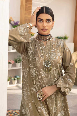 Design 05 Blossom Exclusive Embriodered Lawn Collection Vol 3