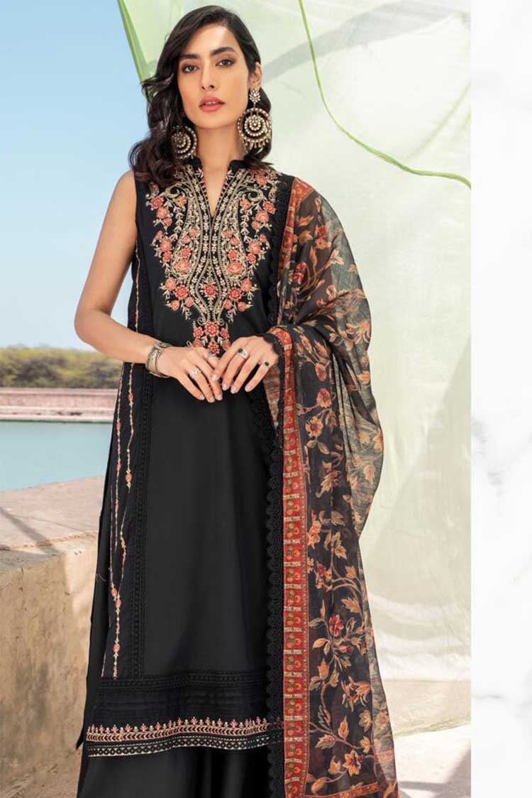 Picture of Lamhay - 03 Maiza Silah Luxury Lawn Collection - Available at Raja Sahib