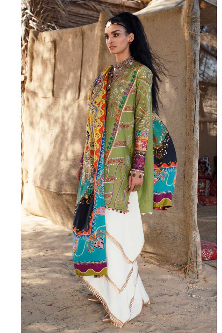 Picture of Elan - EL22-04B Mahrosh Lawn Collection - Available at Raja Sahib