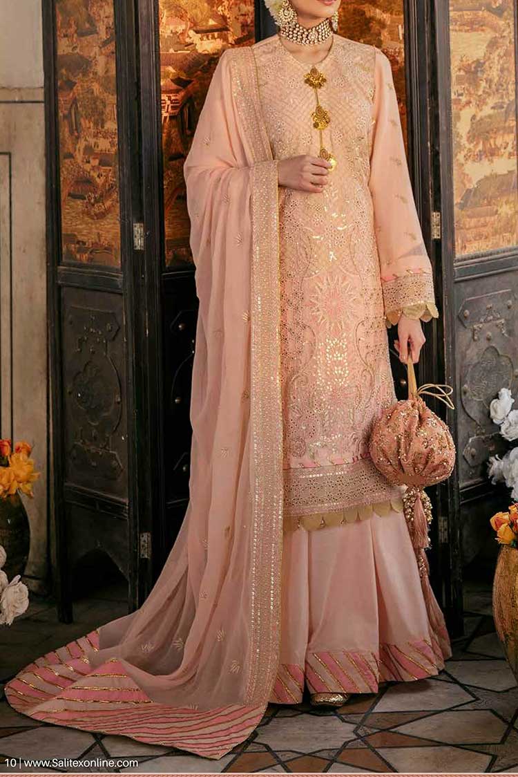 Picture of Salitex - HC 23 Gulab Dastak Luxury Chiffon Collection - Available at Raja Sahib