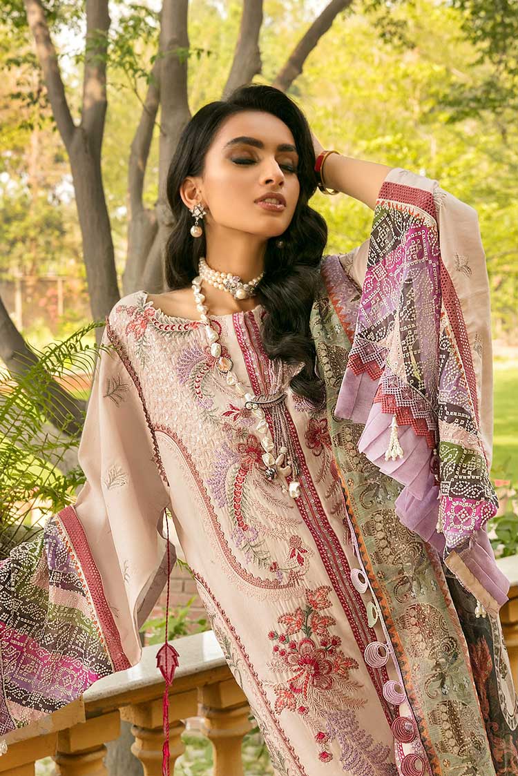 Picture of Shiza Hassan - SH 01A Faye Izel Luxury Lawn Collection - Available at Raja Sahib