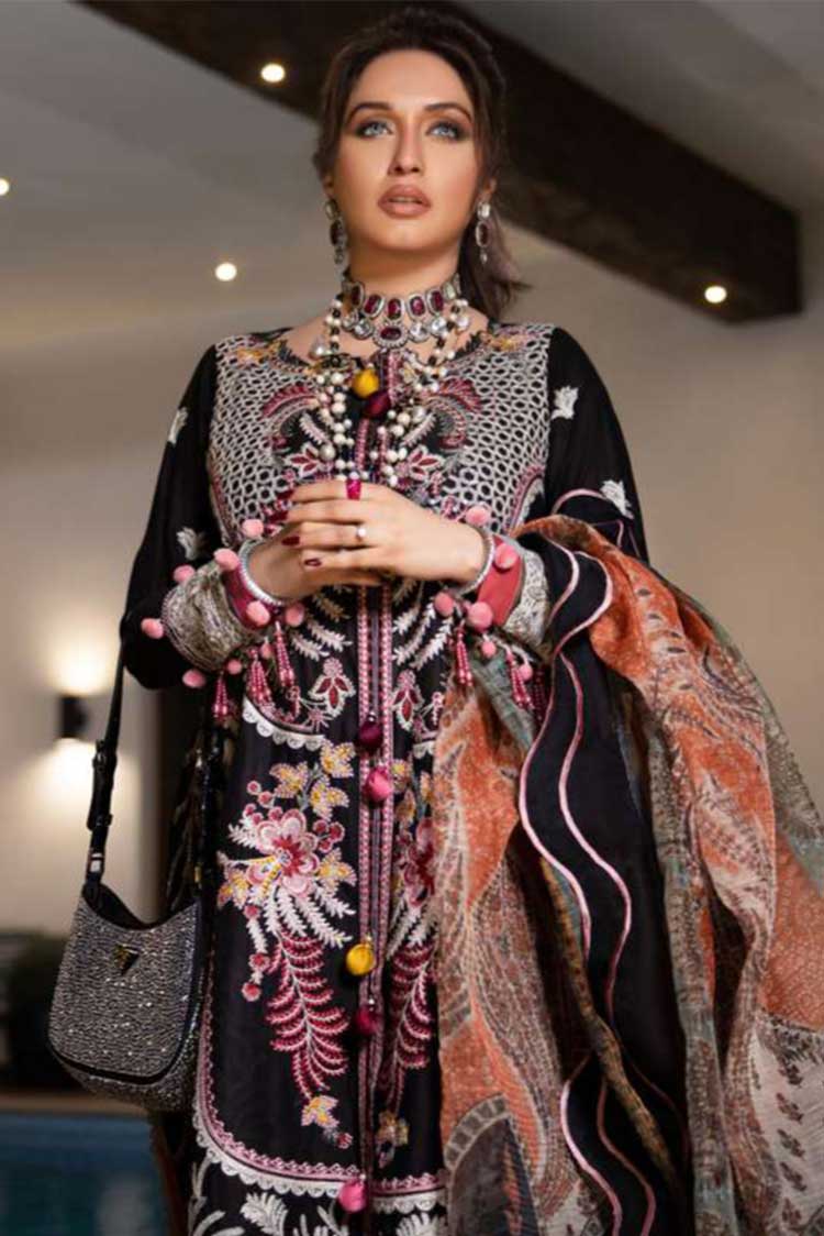 Picture of Shiza Hassan - SH 01B Ethel Izel Luxury Lawn Collection - Available at Raja Sahib