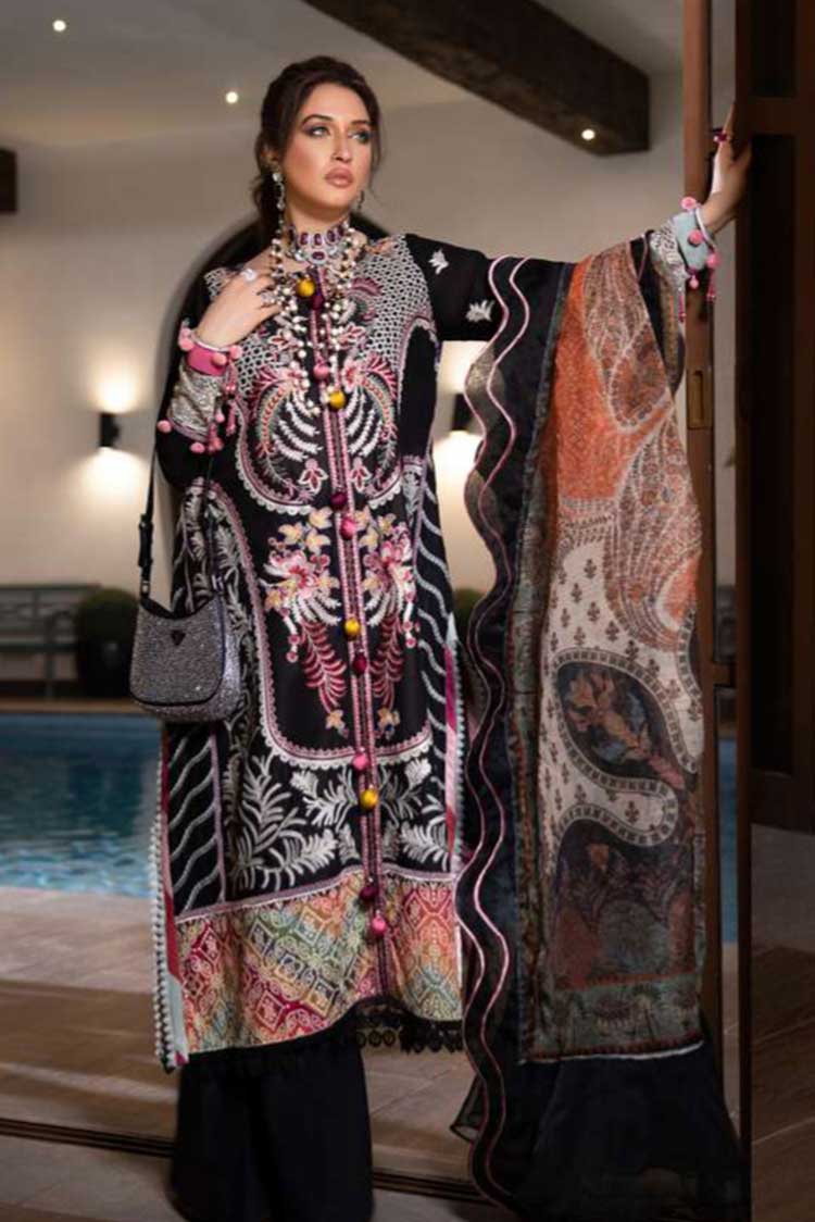 Picture of Shiza Hassan - SH 01B Ethel Izel Luxury Lawn Collection - Available at Raja Sahib