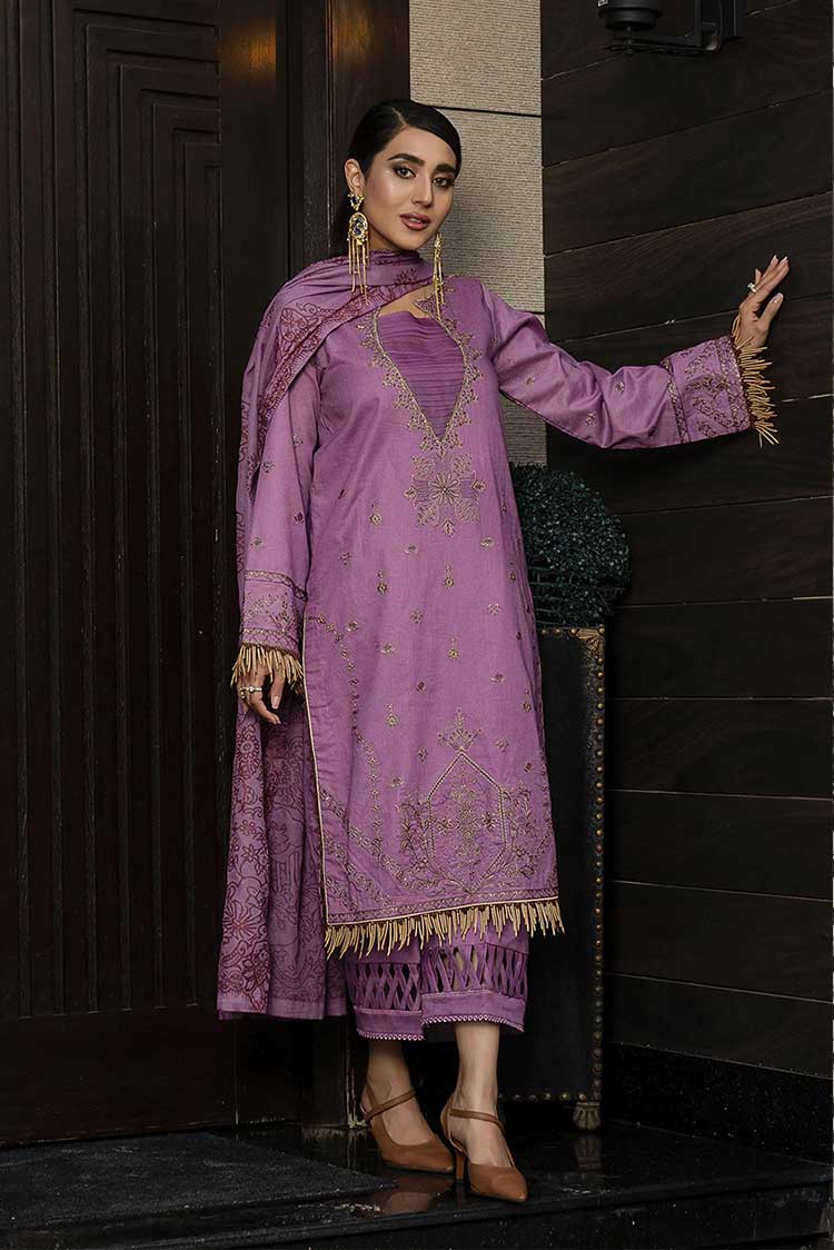 Picture of Lala - 09 Aster Mahru Spring Summer Lawn Collection - Available at Raja Sahib