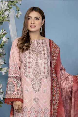 JH 422 Allure Embroidered Digital Printed Lawn Collection