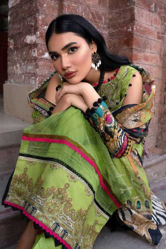 Picture of Mausummery - 03 Victoria Koh E Noor Spring Summer Luxury Lawn Collection - Available at Raja Sahib