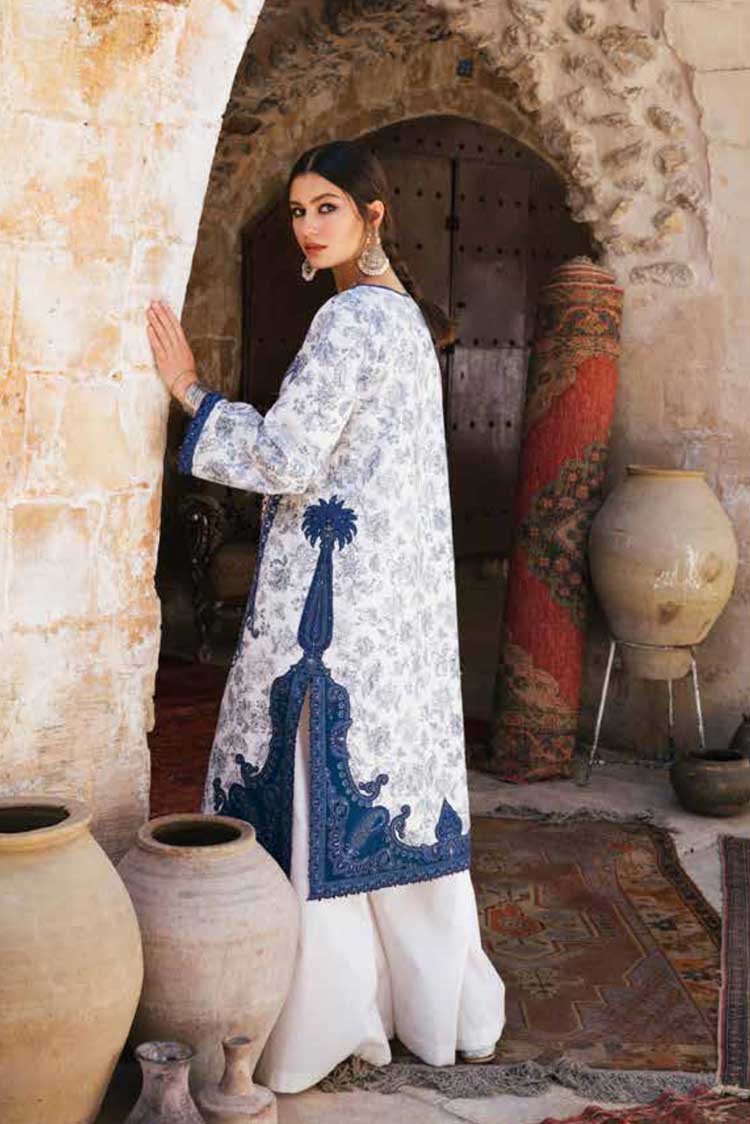 Picture of Zara Shahjahan - 04 Meer Luxury Lawn Collection - Available at Raja Sahib