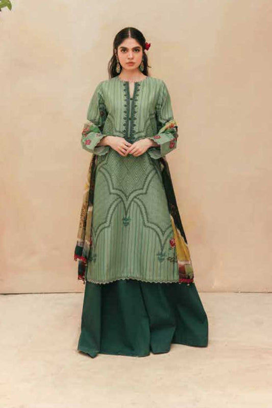 Picture of Zara Shahjahan - 08 Siraj Luxury Lawn Collection - Available at Raja Sahib