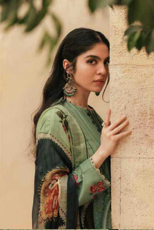 Picture of Zara Shahjahan - 08 Siraj Luxury Lawn Collection - Available at Raja Sahib