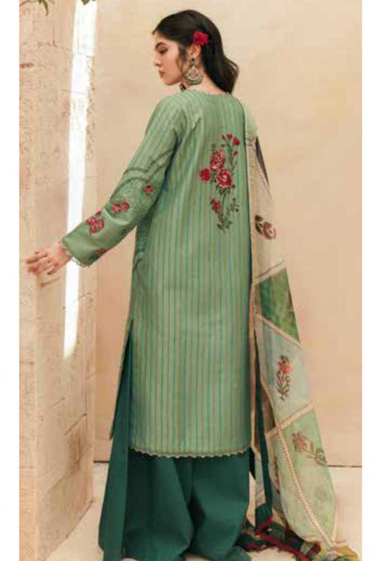 Picture of Zara Shahjahan - 08 Siraj Luxury Lawn Collection - Available at Raja Sahib