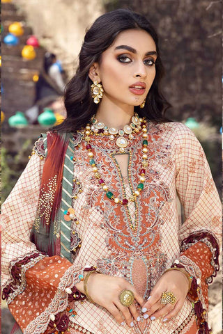 VEL 22 01 Haya Virsa Embroidered Lawn Collection