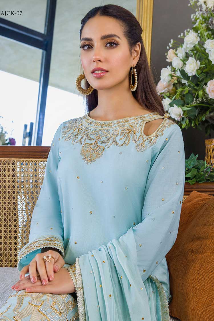 Picture of Asim Jofa - AJCK 07 Chikankari Eid Collection - Available at Raja Sahib