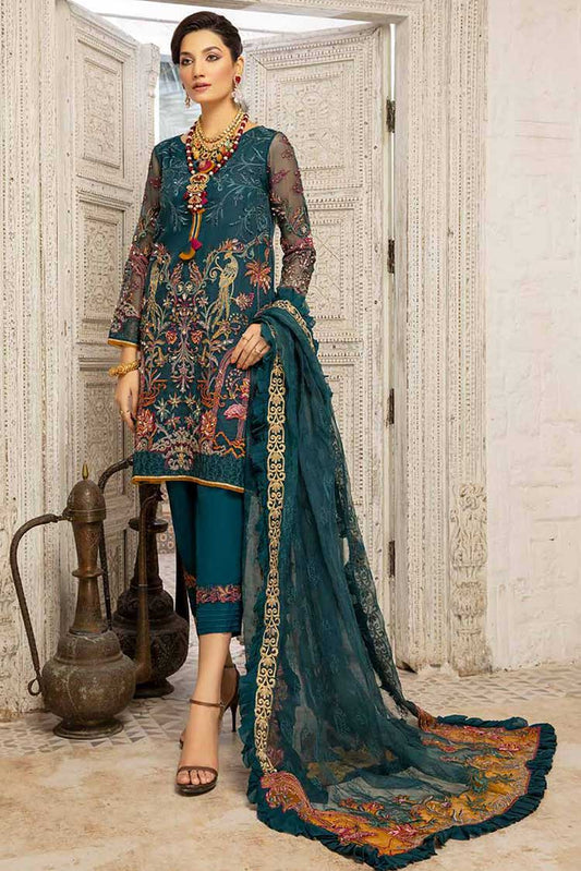 Picture of Charizma - DJW 12 Dastan e Jashn Embroidered Hand Work Formal Chiffon Collection Vol 2 - Available at Raja Sahib