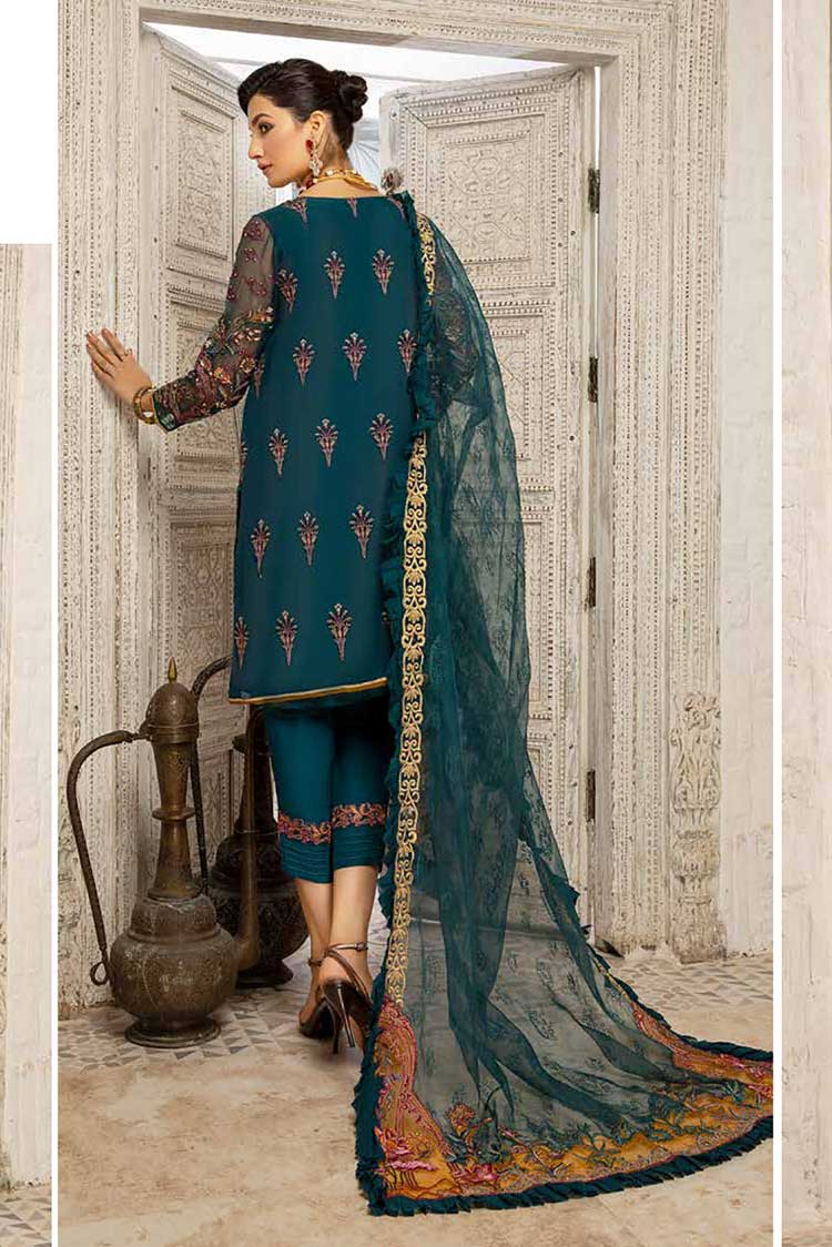 Picture of Charizma - DJW 12 Dastan e Jashn Embroidered Hand Work Formal Chiffon Collection Vol 2 - Available at Raja Sahib