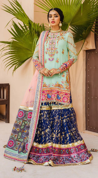 Anaya AM22 01 Naaz Dhanak Mehndi Wedding Collection 2022