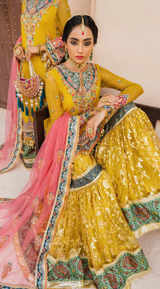 AM22 06 Sehar Dhanak Mehndi Wedding Collection