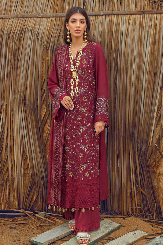 Picture of Nureh - NW 54 Karavan Embroidered Karandi Collection - Available at Raja Sahib