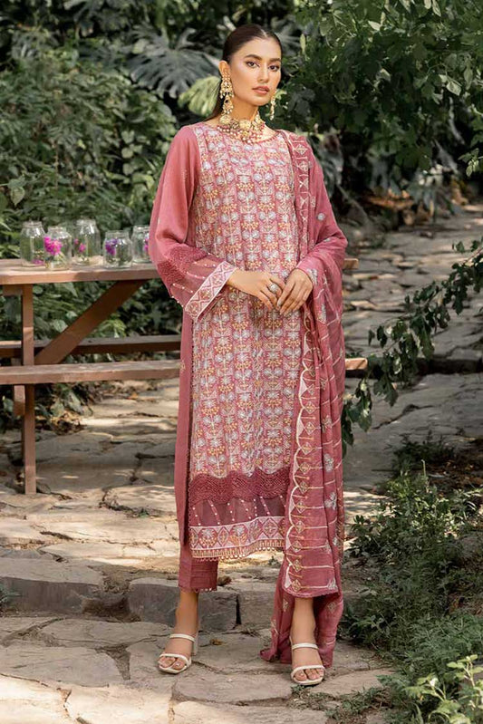 Picture of Shaista - SK 110 Embroidered Karandi Collection - Available at Raja Sahib