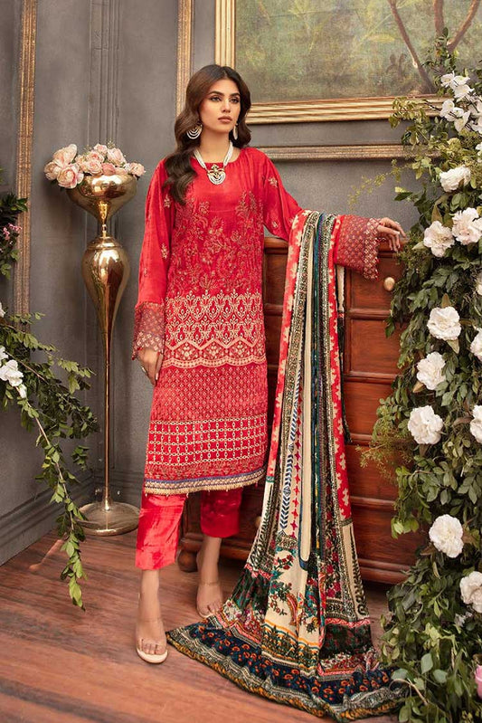 Picture of Shaista - Design 869 Kotrai Velvet Collection - Available at Raja Sahib