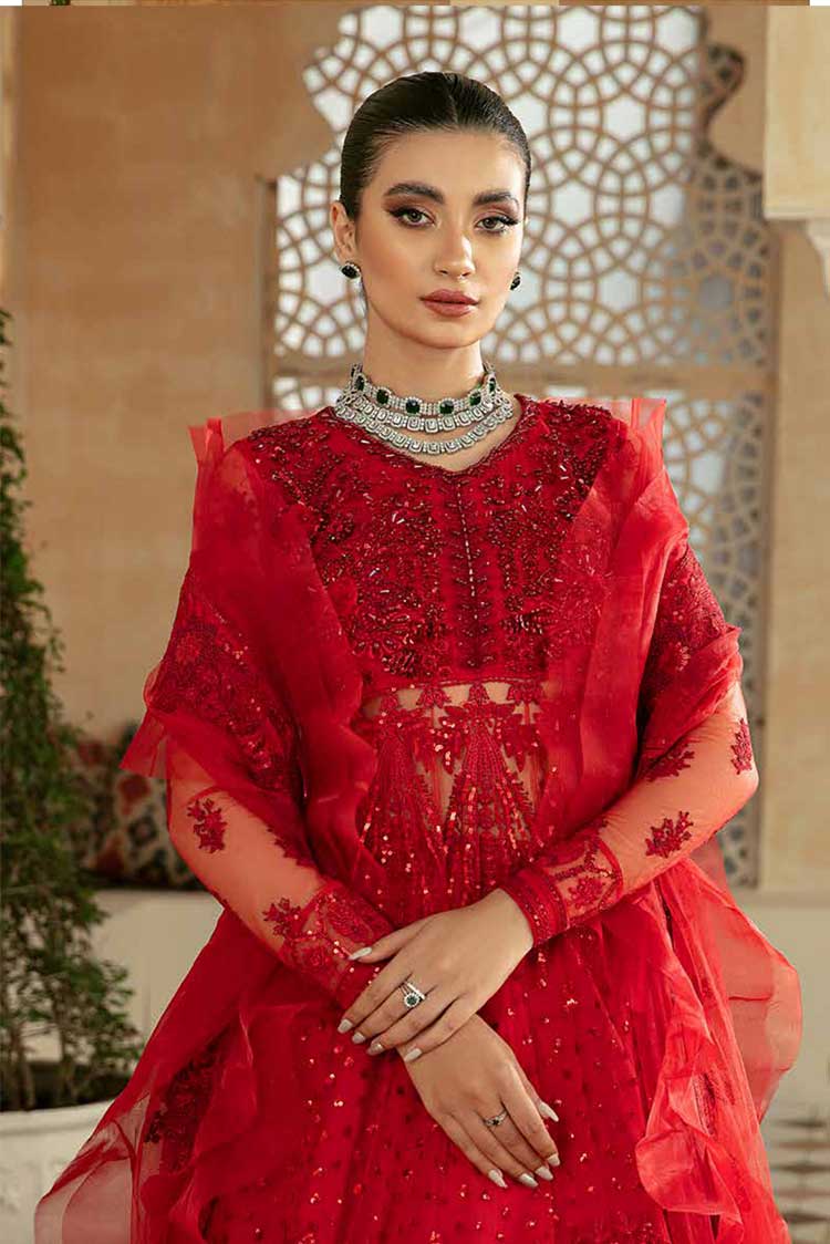 Picture of Maryam Hussain - 03 Gulaab Marwa Festive Collection Vol 3 - Available at Raja Sahib