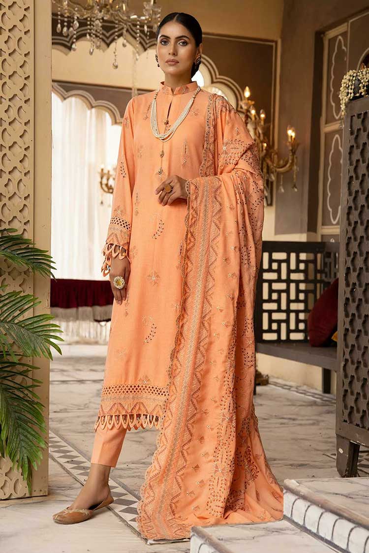 Picture of Shaista - Design 376 Khoobseerat Luxury Karandi Collection - Available at Raja Sahib