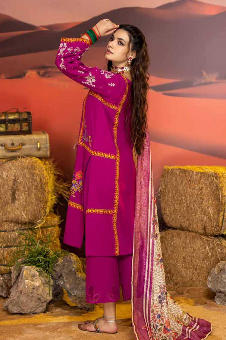 Picture of Charizma - CM 04 Miraas Embroidered Khaddar Collection Vol 1 - Available at Raja Sahib