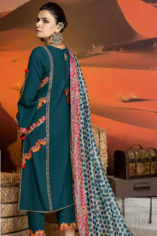 CM 07 Miraas Embroidered Khaddar Collection Vol 1