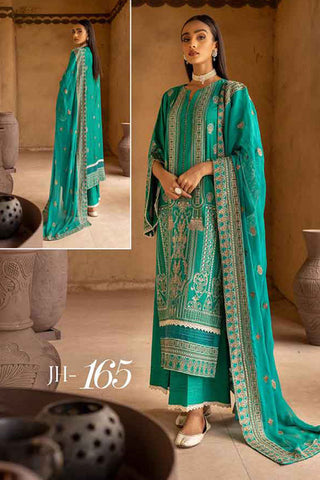 JH-165 Parisa Embroidered Cotrai Winter Collection