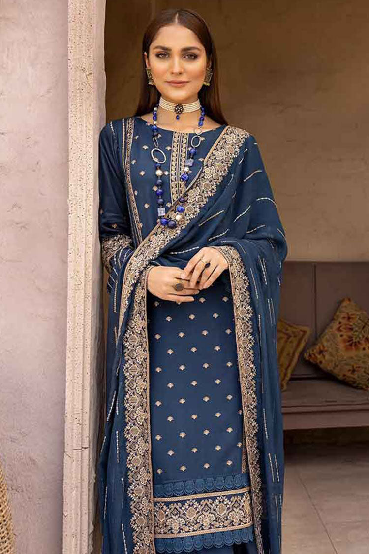 Picture of Johra - JH-167 Parisa Embroidered Cotrai Winter Collection - Available at Raja Sahib