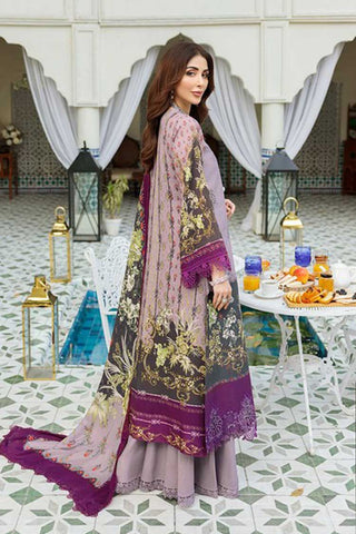Design 4A Noor Embroidered Prints Woolen Shawl Collection