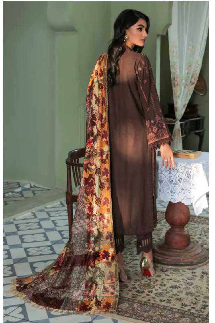 Picture of Nureh - NEP 12 Exclusive Embroidered Leather Peach Collection Vol 2 - Available at Raja Sahib