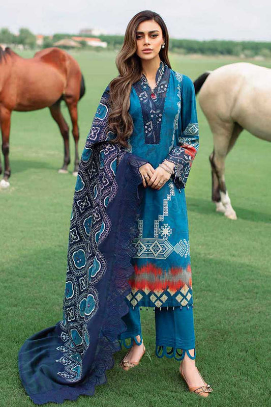 Picture of Nureh - NWE 02 Exclusive Embroidered Slub Khaddar Collection Vol 1 - Available at Raja Sahib