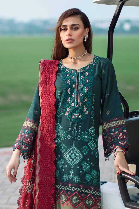 Picture of Nureh - NWE 08 Exclusive Embroidered Slub Khaddar Collection Vol 1 - Available at Raja Sahib