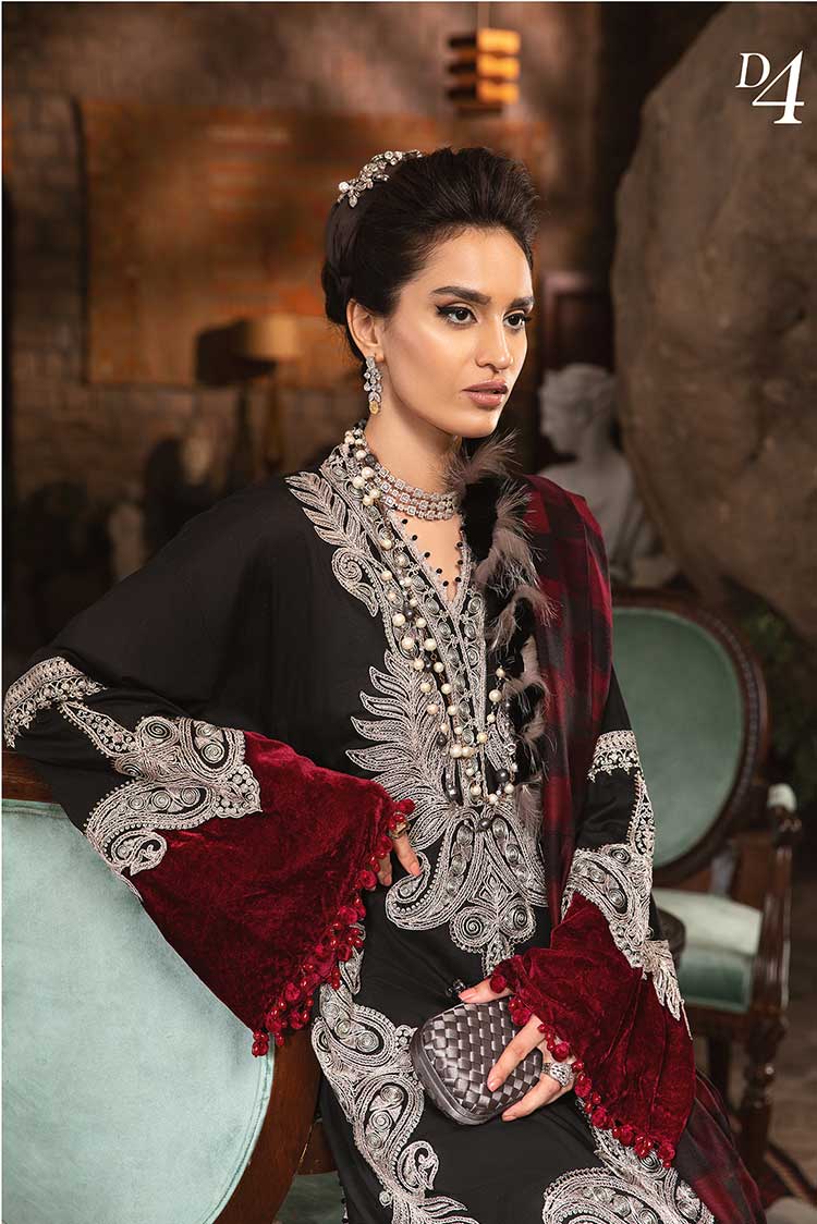 Picture of Maria B - Design 04 Linen Winter Collection - Available at Raja Sahib