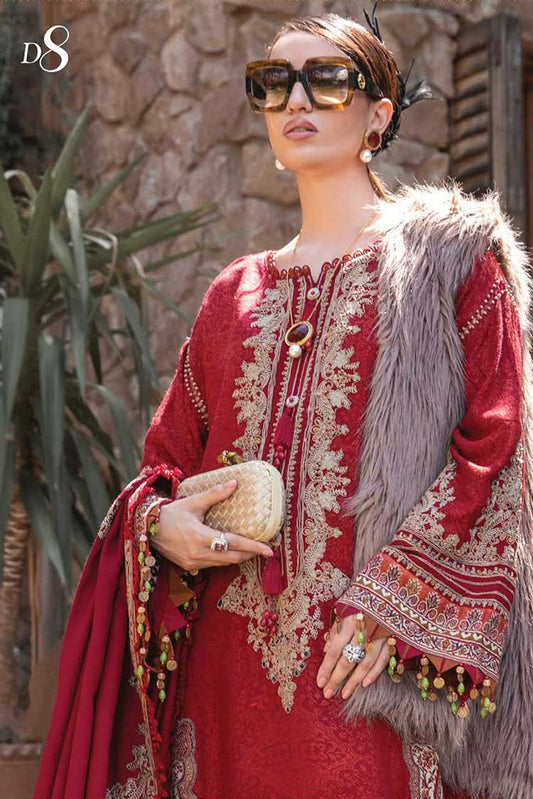 Picture of Maria B - Design 08 Linen Winter Collection - Available at Raja Sahib