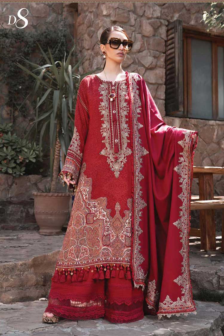 Picture of Maria B - Design 08 Linen Winter Collection - Available at Raja Sahib