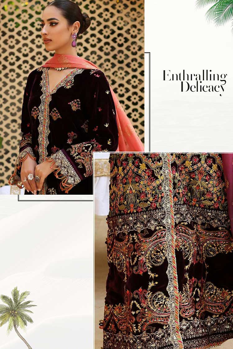 Picture of Elaf - ELW 02 Empress Luxury Winter Collection - Available at Raja Sahib