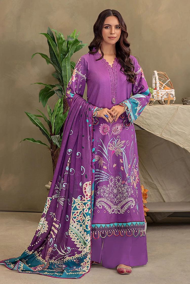 Picture of Lala - LF 002 Ana La Femme Fully Embroidered Premium Winter Collection - Available at Raja Sahib