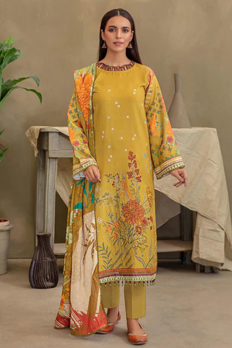 Picture of Lala - LF 005 Lucia La Femme Fully Embroidered Premium Winter Collection - Available at Raja Sahib