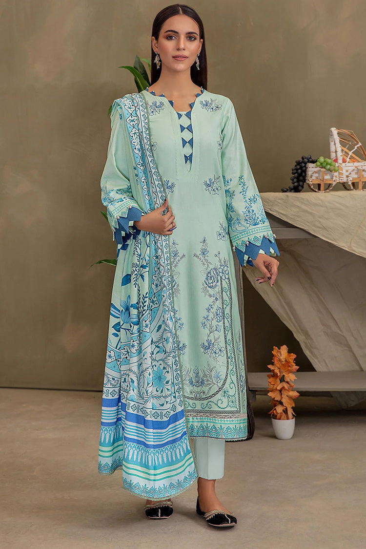 Picture of Lala - LF 009 Gloria La Femme Fully Embroidered Premium Winter Collection - Available at Raja Sahib