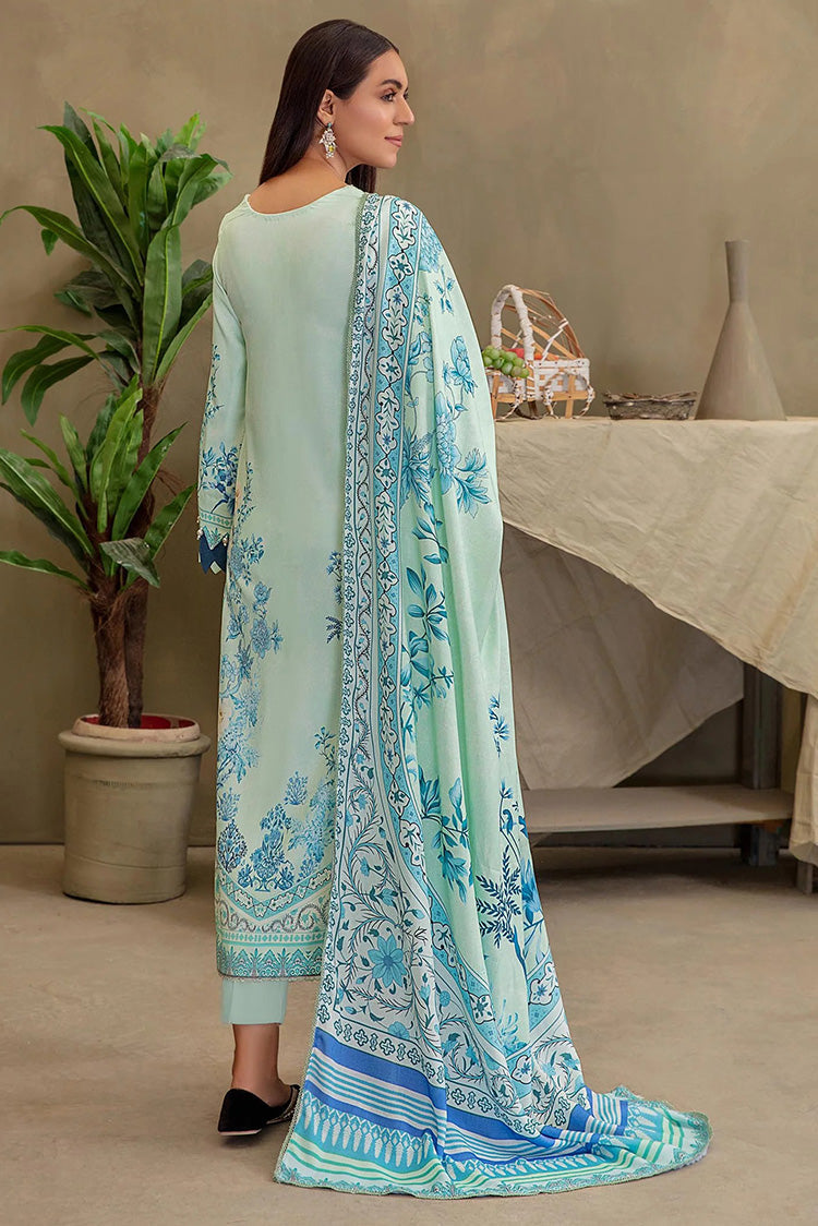 Picture of Lala - LF 009 Gloria La Femme Fully Embroidered Premium Winter Collection - Available at Raja Sahib