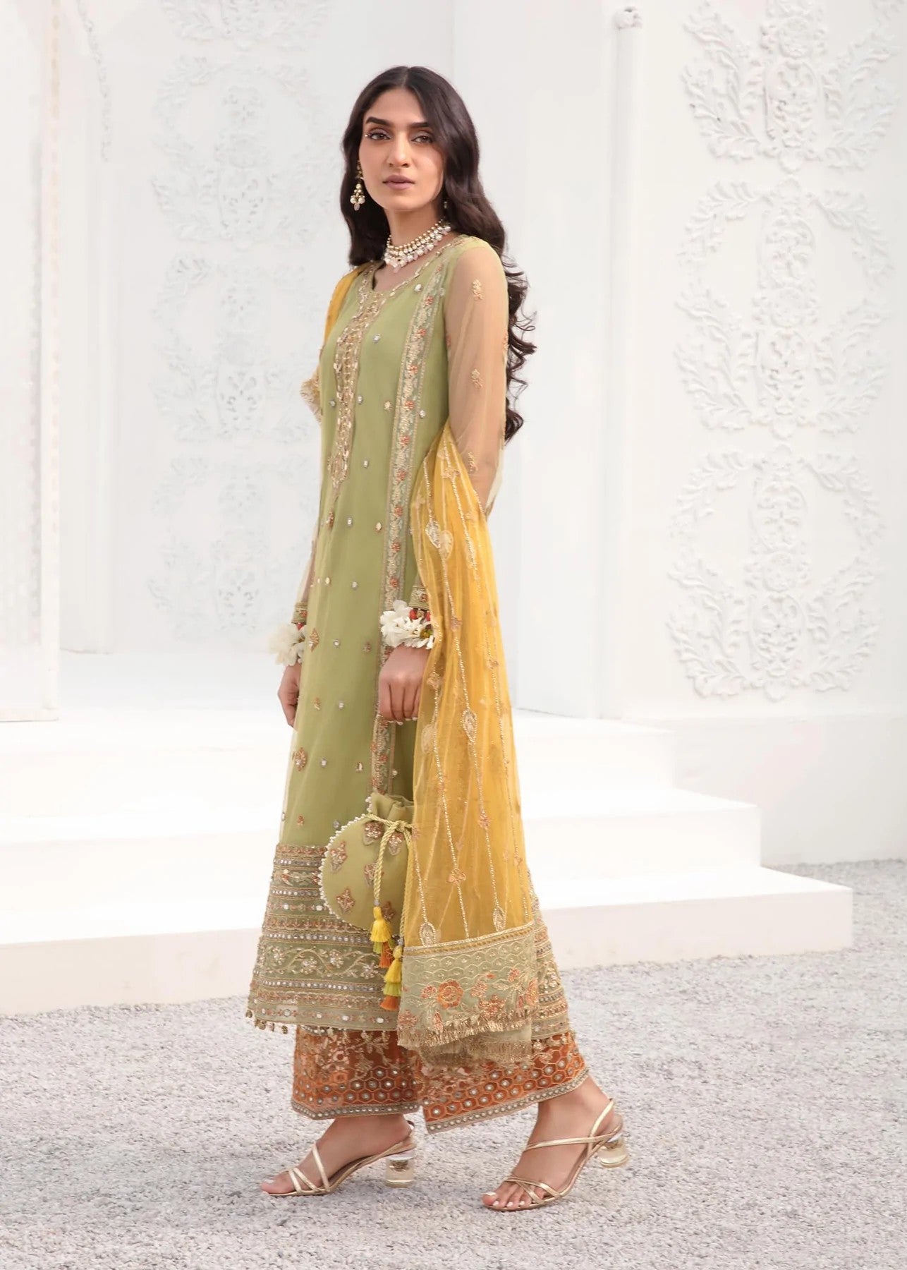 Picture of Mahgul - 03 Hania Moti Mahal Wedding Collection - Available at Raja Sahib