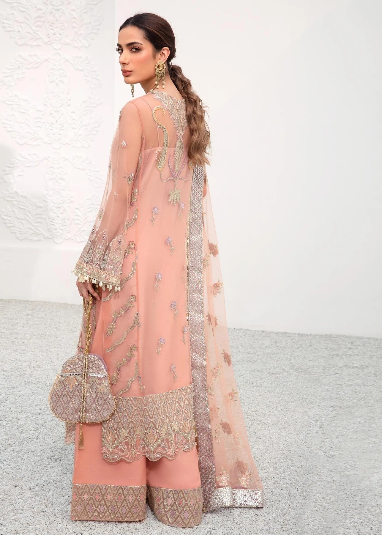 Picture of Mahgul - 04 Zari Moti Mahal Wedding Collection - Available at Raja Sahib