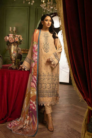 Design 537 Exclusive Embroidered Peach Collection