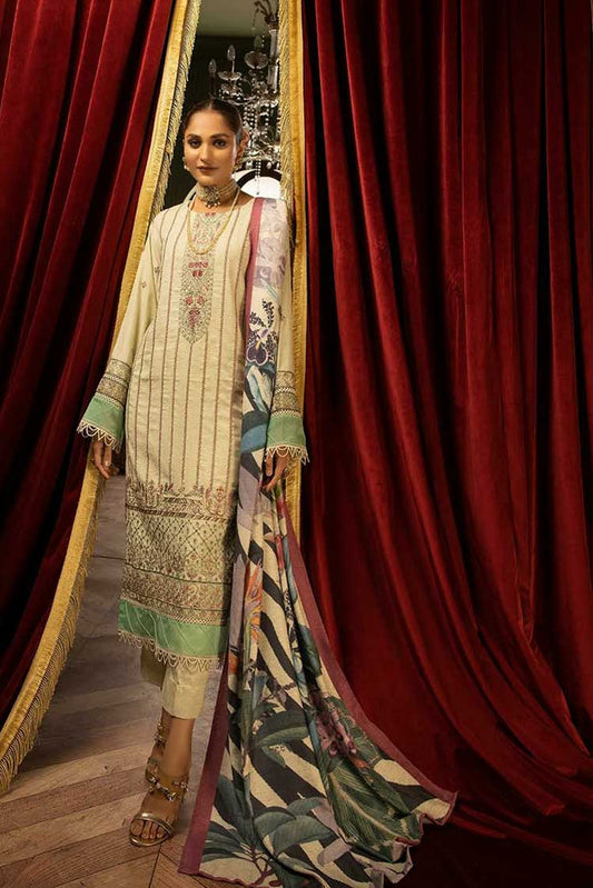 Picture of Shaista - Design 538 Exclusive Embroidered Peach Collection - Available at Raja Sahib