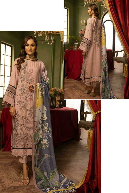 Picture of Shaista - Design 540 Exclusive Embroidered Peach Collection - Available at Raja Sahib