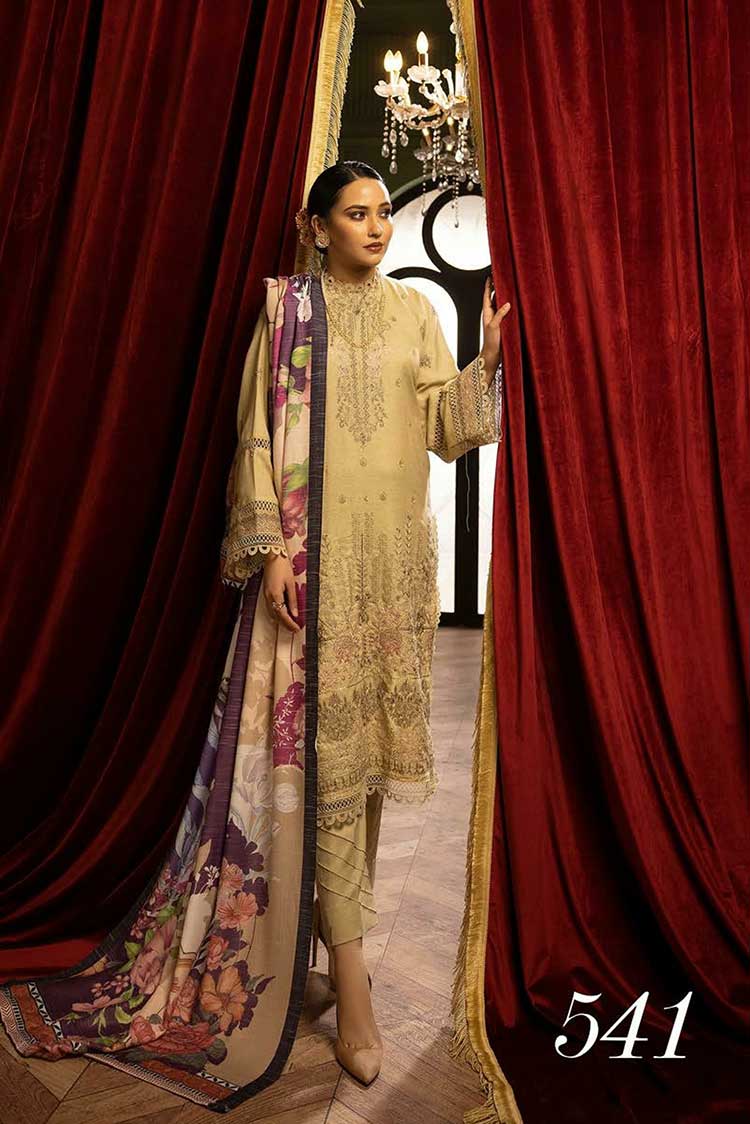 Picture of Shaista - Design 541 Exclusive Embroidered Peach Collection - Available at Raja Sahib