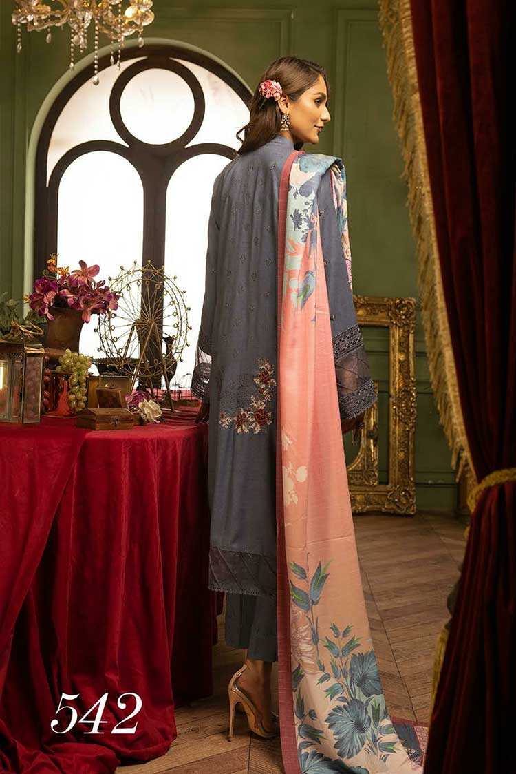 Picture of Shaista - Design 542 Exclusive Embroidered Peach Collection - Available at Raja Sahib