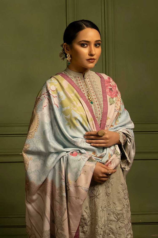 Picture of Shaista - Design 545 Exclusive Embroidered Peach Collection - Available at Raja Sahib